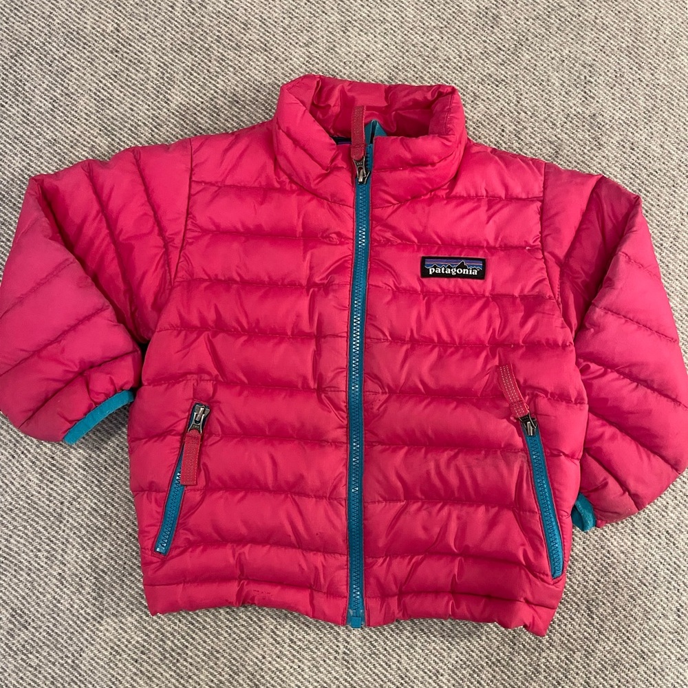 Patagonia down sweater jacket 12-18M